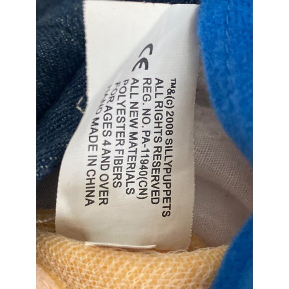 VTG Silly Puppets Tommy Peach Boy Full Body Ventriloquist Hand Puppet 2008 - Picture 9 of 10